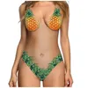 traje de baño de frutas