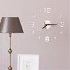 2019 Modern Design Rushed Quartz Klokken Mode Horloges Spiegel Sticker DIY Woonkamer Decor Nieuwe Collectie 3D Echte Grote Wandklok