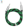 300pcs/lot Snake Pattern 1.5M Audio Cable 3.5mm Male To Male Audio Stereo Aux Cable Cord for TV Computer MP3 for Smartphone