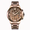 Bracelet En Cuir Argent Date automatique Mouvement Mécanique Hommes Montre De Luxe Sport Hommes Rose Or Montres Montres