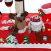 Décorations de Noël en peluche Santa Claus Snowman Boxs Gift Kids Candy Jar Bottle Decoration Party Favors Year Decor19826904