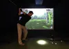 Hot Inflatable Golf Simulator Room sports simulator tent 15ftW*17ftL*9.2ftH HIGH durable