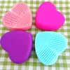 Brushegg Heart Silicone Brush Cleaner Egg Make Brushs Cleaner Cleansing Glove Brushegg Cosmetic Professional Make Up rass Инструменты