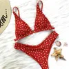 Sexy Heart Print Bikini Set 2020 Swimsuit Women Push Up Swimwear Thong Bathing Suit Red Bikinis Female Beachwear Maillot De Bain9721055