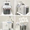 H2O2 6 i 1 Hydrafacial väte Syre Hydrofacial Dermabrasion Machine Skin Peel Facial Skin Scrubber Ansiktsskönhet Deep Cleanser Machine