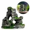 Fish Tank Landscaping Ornamental Decorations Rockery Simulation Resin Aquarium Decoration