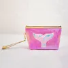 Syrenka laserowa torba makijażu Pu To torba kosmetyczna Kreatywna torba do przechowywania Hydroose Waterproof Wash Torby torebki Portferę Bolsa de Maquillaje Laser Sirena