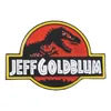 Gules Dinosaur Jakt efter Novelty Brooches "Jeffgoldblum" Brosch Pins Movie Badges Smycken Emalj Pin Brosches