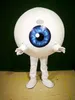 high quality Real Pictures eye pupil mascot costume anime costumes advertising mascotte Adult Size factory direct free shipping