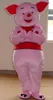 Halloween Pink Pig Mascot Costume Top Quality Cartoon Piglet Anime theme character Christmas Carnival Party Costumes