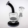 2022 New Arrival Clear Hookahs Water Bongs 16cm Tall Thick 14.4mm Joint Smoking Glass Bongs