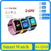 100x Q528 recentemente Tela GPS LBS OLED touch Crianças GPS Watch com Camera Iluminação relógio inteligente sono monitor GPS SOS Bebê Assista PK Q50 Q750 Q100