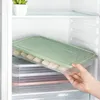 refrigerador de bolinhos de armazenamento caixa de plástico freezer frigoríficos espaço saver alimentos organizador recipiente de frutas caixas de armazenamento de cozinha