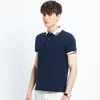 Yeni Reklam gömlek özel T-shirt baskı LOGOSU nakış DIY özel kurumsal iş elbiseleri pamuk yaka kısa kollu tulum
