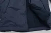 두꺼운 따뜻한 재킷 남성 안에 양털 퀼트 슬리브 증거 물 나일론 윈드 브레이커 착용 숨기기 후드 겉옷