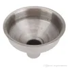 35 * 25mm Funílio de frasco de quadril de aço inoxidável para todas as ferramentas de cozinha frasca de quadril mini funil de vinho portátil flasks universais Funnels BH2091 ZX