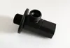 латунь черного угла клапан для кухни ванной туалета холодного и запорного клапана горячей воды