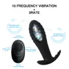 Drahtloser Remote -Butt Plug Erwachsene Sexprodukte 10 Geschwindigkeit Vibrator für Paare Schwule Anus Prostata Massagebaste Anal Perle Sex Toys Bullet T16848983