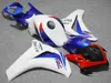 Впрыска OEM полный комплект обтекателей для HONDA CBR1000RR 2008 2009 2010 2011 синий красный белый cbr1000 RR пластиковые обтекатели комплект 08-11 #U43