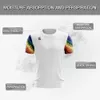 2019Whole High Quality Blank Cheap Sublimation Printing Custom Men T Shirt sport Quick Dry Running Shirts Training T shirt6540291