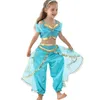 Costume de thème d'Halloween vêtements de princesse pour enfants enfants jouent jupe de performance sur scène 4 styles 100 à 150cm