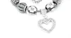 WholeBeads Bracelet 925 Silver Pandor Bracelets loveheart Pendant Bangle Charm forleaf clover bead as Gift diy women Jewelry1035521