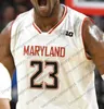 2019 Terps Maryland 23 Bruno Fernando 34 Len Bias 4 Kevin Huerter 32 Joe Smith Red White Yellow 100th Retro College Basketball Je5924670