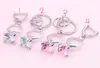 Crystal Diamond Ring Sleutelhanger Grote Diamant Auto Sleutelhanger Hanger Vrouwelijke Zirkoon Ring Bruiloft Kleine Creatieve Gift