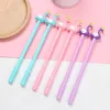 3 stuks / tas 0.38 mm Zwarte naaldbuis Creatieve Exquisite Flamingo Swan Gel Gel Pen School Pen Office Supplies Gifts1