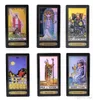 Holografic Tarot Board Game Shine Waite Tarot Karty gry Chiński / English Edition Tarot Board gry DHL