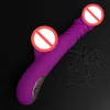 Erotisk uppvärmning av kaninvibrator Vattentät roterande Dildo Vibrator G Spot Clitoris Stimulator Vuxen Sexleksaker för Kvinna Kvinnor