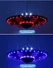 펜던트 라이트 리모컨 UFO 어린이 방 소년 침실 LED 플라잉 접수 조명 창조적 인 만화 우주선 펜던트 LAM227R