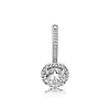 925 Sterling Silver CZ Diamond Ring Logo Original Box för Pandora Bröllop Ring Engagement Smycken Ringar för Kvinnor Flickor