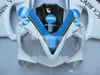 Enjeksiyon Kalıp Honda için Sıcak Satış Fairings CBR600 F4I 04 05 06 07 BEYAZ MAVİ İLGİLİ KİT CBR600 F4I 2004-2007 IY20