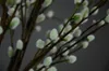 Sztuczne gałęzie wierzby cipki 37 "fałszywa wierzba łodygi brzozy branża do domu Kichen stół Centerpiece Decor1