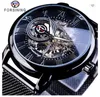 Top Luxury Mens Watches Forsining Transparant Case 2020 Fashion Men Watches Top Brand Luxury Mechanical Skeleton Pols Watch 2504146