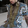 Mäns avslappnade skjortor plus storlekar 3xl Men's Casual Vintage Shirts Kort ärm Summer Hawaiian Shirt Skinny Fit olika mönster Mannkläder Cardigan Blus T230225