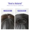 Clip in Bangs Human Hair 3D Fringe Hair Extensions Hand Made 360° Invisible Natural Topper Bangs Hair