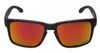 Mode Berühmte Gewohnheit polarisierten Sonnenbrillen YO92-44 Serie für Männer Smoke Black Frame des roten Kennzeichens mit Signature Rubin Objektiv-Glas-freies Verschiffen