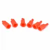 100PCS / LOT Sprut Tips Kepsar Orange Injektor Lim Dispenser Dispensering Nål Tätningsplugg