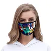 19 estilos Máscara facial de la bandera estadounidense Máscaras de diseñador lavables contra la contaminación antipolvo Máscaras del partido del Día de la Independencia de EE. UU. Para adultos y niños