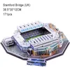 DIY 3D Pussel Jigsaw World Football Stadium Europeisk fotbollslekplats Monterad Byggnadsmodell Pusselleksaker för barn GYH MX200414