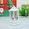 LED Mini Lâmpada de suspensão para Festival Pequeno Decoração da árvore de Natal LED Vintage Lamp Papai Noel anjo Iluminação Padrão