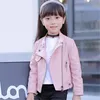 2020 nuove ragazze di moda Pu giacche con cerniera giacca fresca per giacca da ragazza giacca di pelle bella di alta qualità cappotto per abbigliamento in pelle per bambini