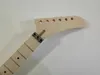 Незавершенная банановая бабка Замена шеи гитары 22 Fret Maple ST style