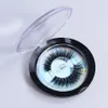3D Silk Protein Mink False Eyelashes Long Lasting Lashes Soft Natural Mink Eyelashes Eye Makeup Tool Round Box Packaging TTA5163870229