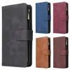 Multifunctionele portemonnee lederen kisten voor iPhone 14 Pro Max 13 iPhone14 12 Mini 11 XR XS X 7 6 Zipper Cash Holder Covers Credit ID Card Slot Pouch Book Men Purse Pouch