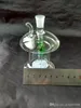 Pilz Shisha Bongs Zubehör, Glas Rauchpfeifen bunte Mini Multifarben Handpfeifen Beste Löffel Glas