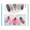 NA040 Nuovo arrivo Nail Art Multicolor Oro Argento Linee 12 colori Manicure Decorazione di bellezza Adesivi per unghie Strumenti per unghie fai da te