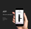 5-in-1 Keyless Entry Deurslot Secure Finger ID Push Pull Biometrisch Touchscreen Wachtwoord Toetsenbord Digitaal deurslot voor voordeur